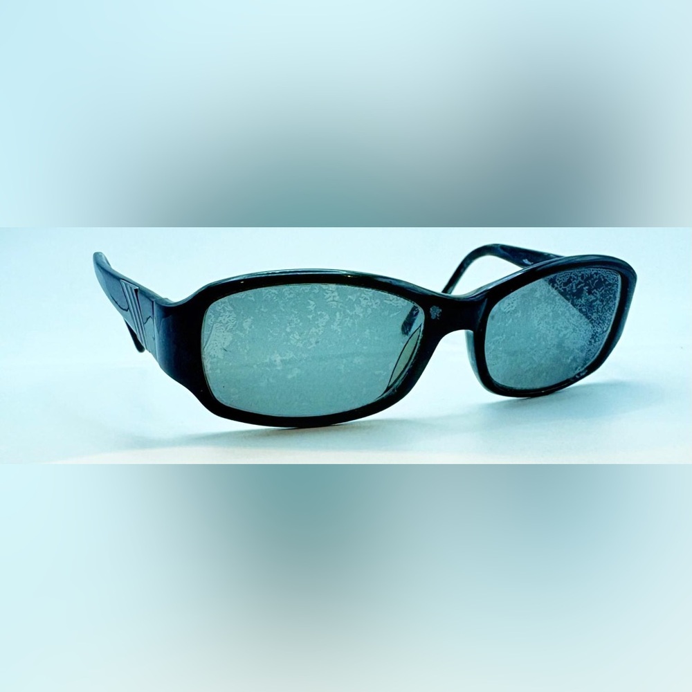Runway Sunwear Black Oval Sunglasses Frames Only
